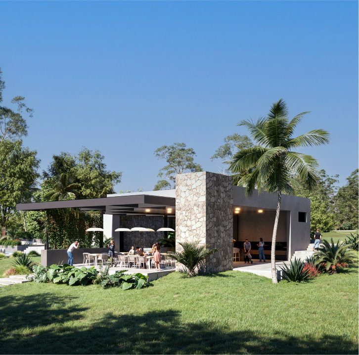 Countryside landscape